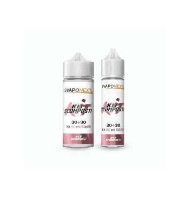 KIT SCOMPOSTO ROSA 60ML 50/50 SVAPONEXT SVAPONEXT 1 - E-Smoking di Fiacco Marco 