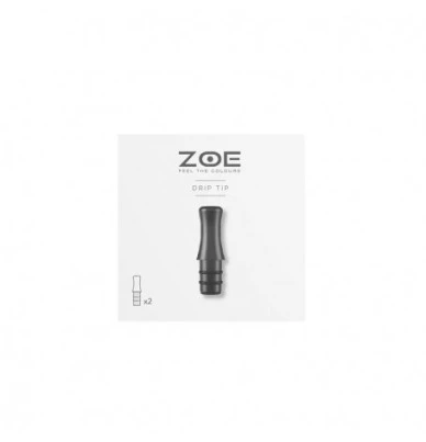 ZOE DRIP TIP ERGONOMICO PLASTICA 2 PEZZI 1 - E-Smoking di Fiacco Marco 
