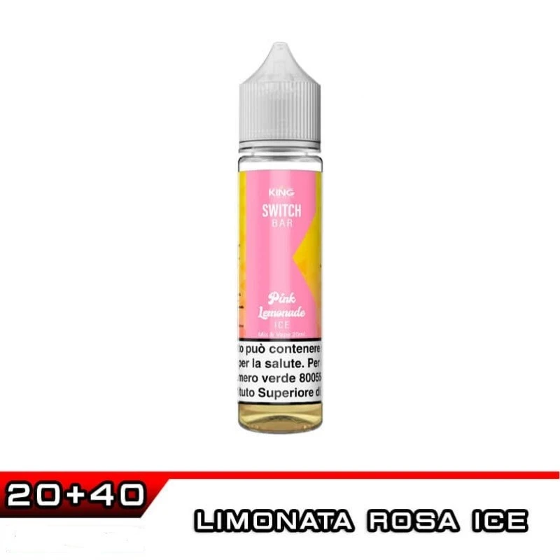 PINK LEMONADE ICE SWITCH BAR MIX&VAPE 20 ML KING LIQUID KING LIQUID 1 - E-Smoking di Fiacco Marco 