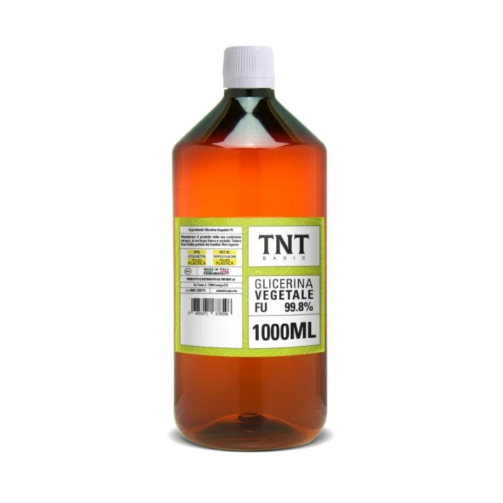 GLICERINA VEGETALE 100% VG 1 LITRO TNT VAPE