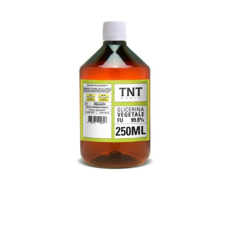 GLICERINA VEGETALE 100% VG 250 ML TNT VAPE