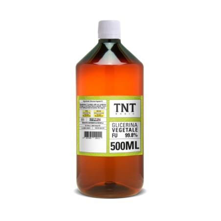 GLICERINA VEGETALE 100% VG 500 ML TNT VAPE