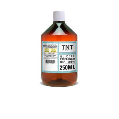 GLICOLE PROPILENICO 100% PG 250 ML TNT VAPE