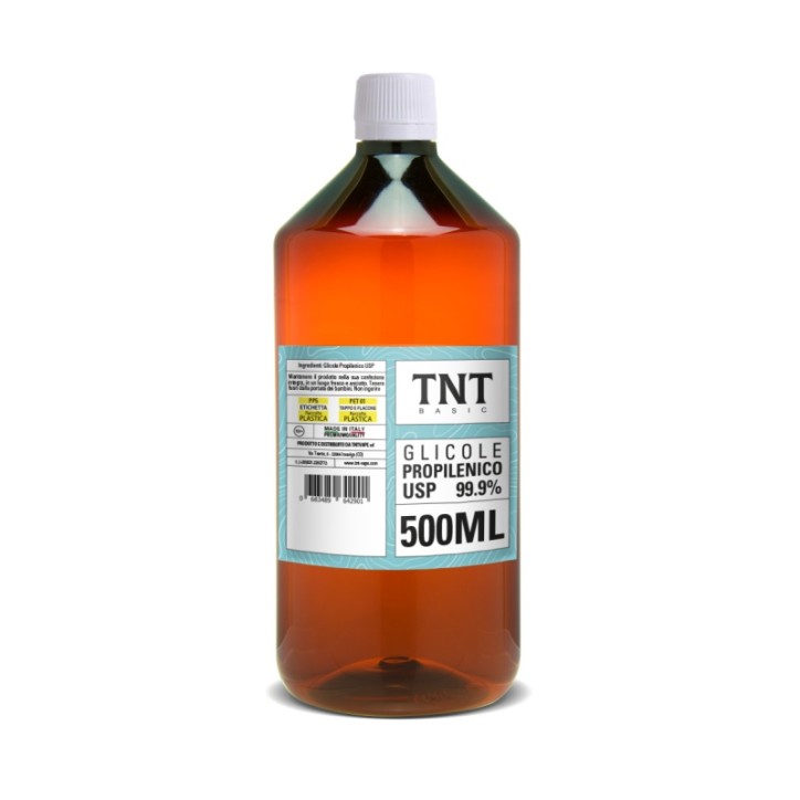 GLICOLE PROPILENICO 100% PG 500 ML TNT VAPE