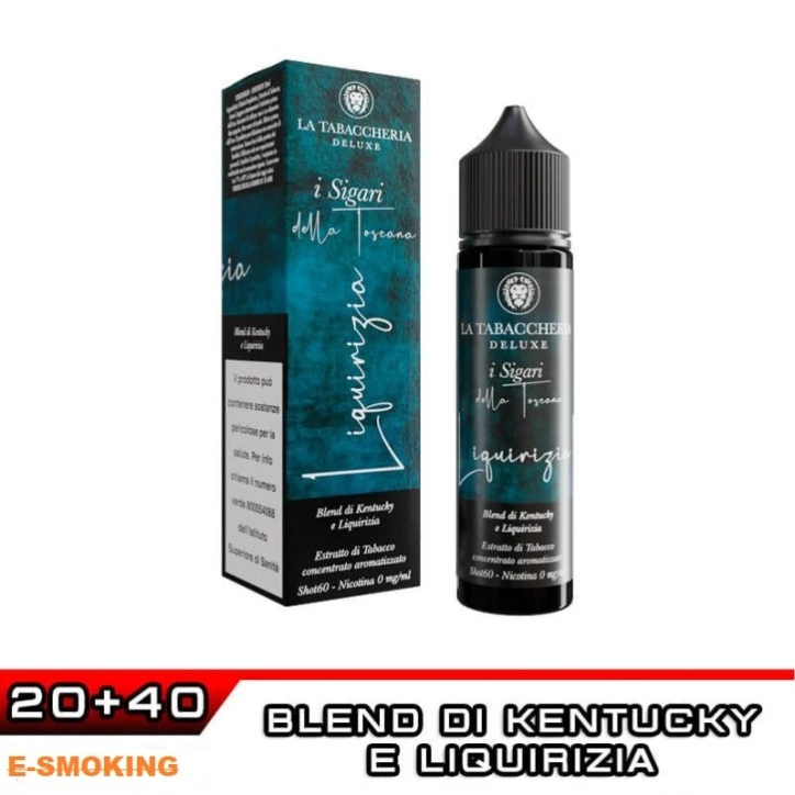 SIGARO LIQUIRIZIA I SIGARI DELLA TOSCANA AROMA SHOT 20 ML LA TABACCHERIA