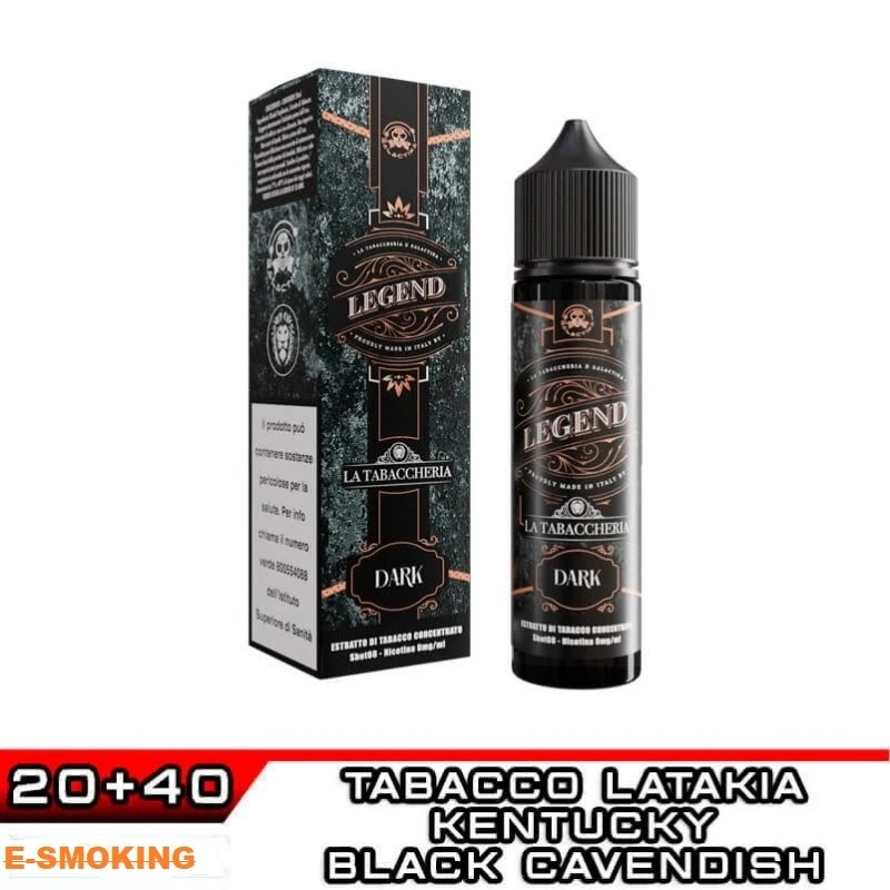 LEGEND AROMA 20 ML DARK LA TABACCHERIA & GALACTIKA LA TABACCHERIA 1 - E-Smoking di Fiacco Marco 
