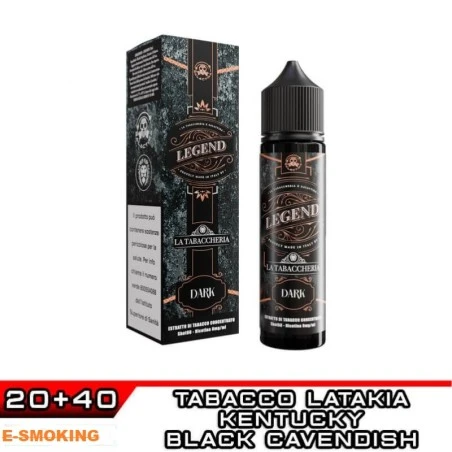LEGEND AROMA 20 ML DARK LA TABACCHERIA & GALACTIKA LA TABACCHERIA 1 - E-Smoking di Fiacco Marco 