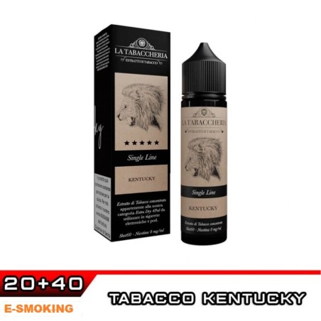 KENTUCKY EXTRA DRY 4POD SINGLE LINE AROMA SHOT 20 ML LA TABACCHERIA