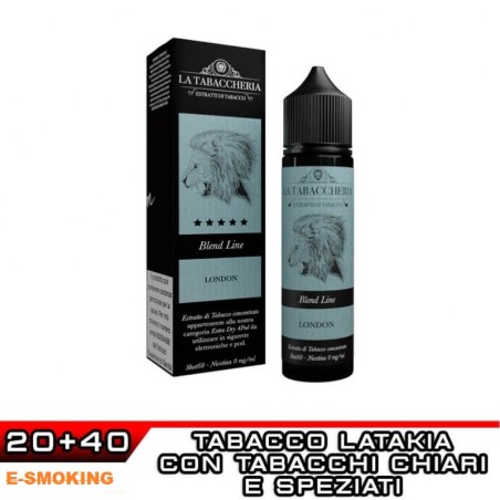 LONDON EXTRA DRY 4POD BLEND LINE AROMA SHOT 20 ML LA TABACCHERIA