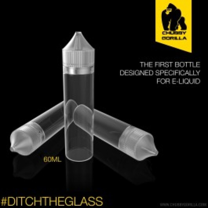 BOCCETTA DA 60 ML TRASPARENTE CHUBBY GORILLA V3