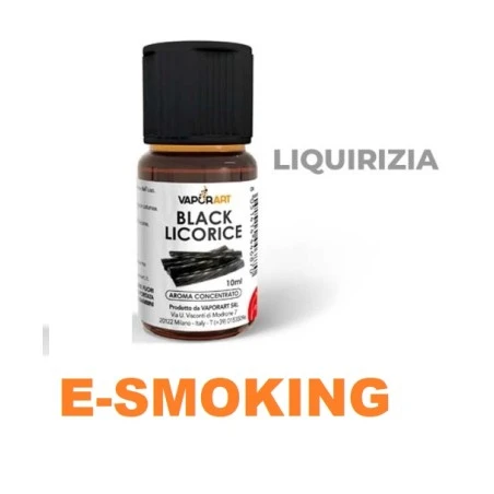 Delixia LIQUIRIZIA NERA Aroma Concentrato 10 ml