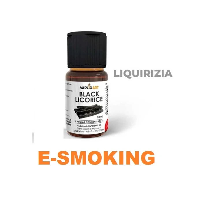 Delixia LIQUIRIZIA NERA Aroma Concentrato 10 ml