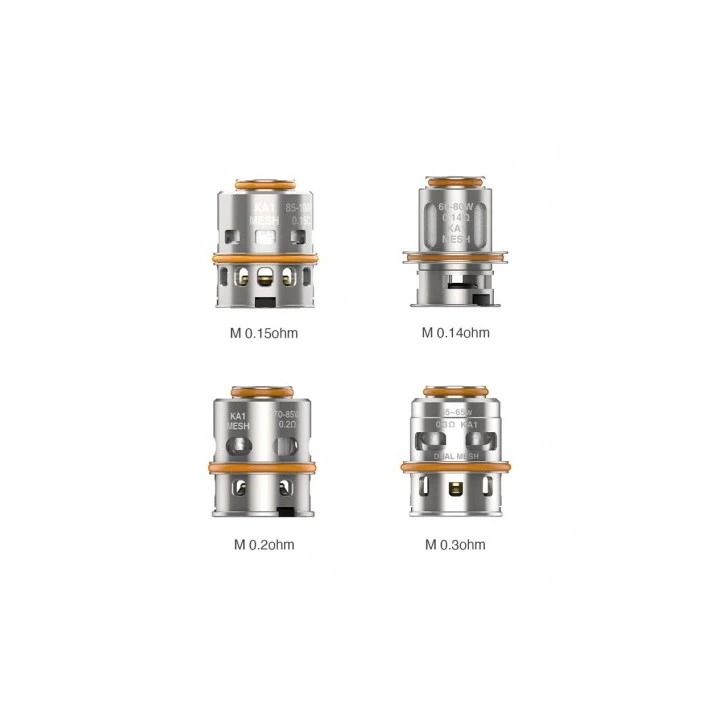 COIL RICAMBIO SERIES M GEEKVAPE 5 PEZZI