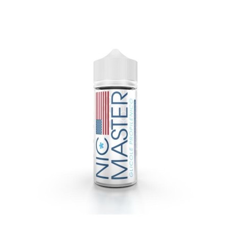 GLICOLE PROPILENICO 100 ML  IN FLACONE CHUBBY DA120 ML NIC MASTER