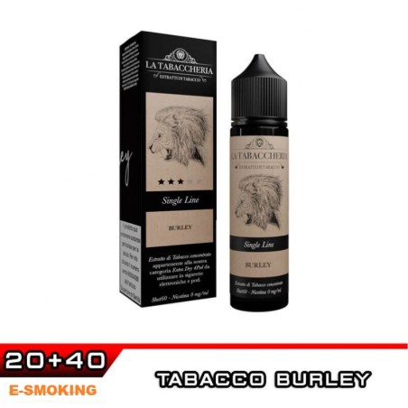 BURLEY EXTRA DRY 4POD SINGLE LINE AROMA SHOT 20 ML LA TABACCHERIA
