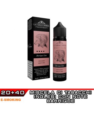 ENGLISH MIXTURE EXTRA DRY 4POD BARRIQUE LINE AROMA SHOT 20 ML LA TABACCHERIA