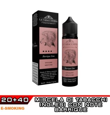 ENGLISH MIXTURE EXTRA DRY 4POD BARRIQUE LINE AROMA SHOT 20 ML LA TABACCHERIA LA TABACCHERIA 1 - E-Smoking di Fiacco Marco 
