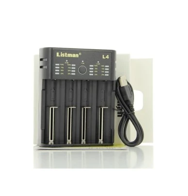 CARICABATTERIE L4 2A FAST CHARGER LISTMAN EFEST 1 - E-Smoking di Fiacco Marco 