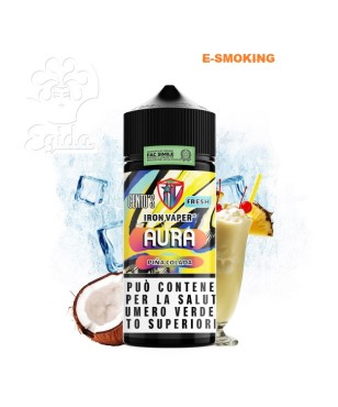AURA AROMA 10+90 ML SHOT CENTOS IRON VAPER