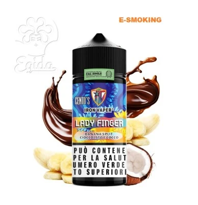 LADY FINGER AROMA 10 90 ML SHOT CENTOS IRON VAPER Iron Vaper 1 - E-Smoking di Fiacco Marco 