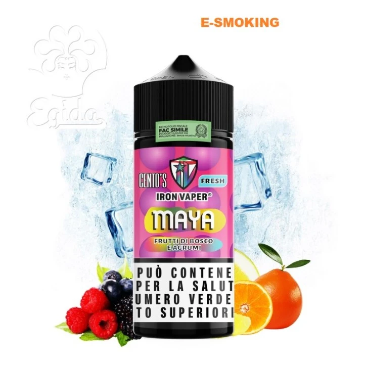 MAYA AROMA 10 90 ML SHOT CENTOS IRON VAPER