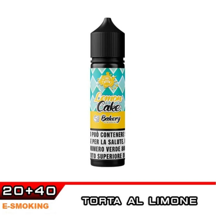 GALACTIKA Lemon Cake Bakery Aroma Shot 20 ml in 60 ml - Torta al Limone