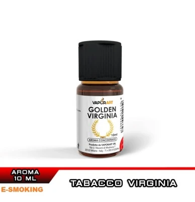 GOLDEN VIRGINIA AROMA 10 ML VAPORART VAPORART 1 - E-Smoking di Fiacco Marco 