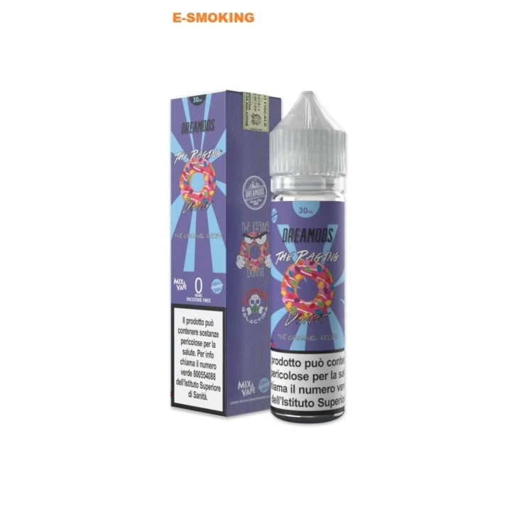 THE RAGING DONUT MIX & VAPE 30 ML DREAMODS & GALACTIKA