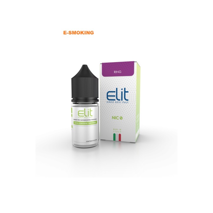 RING LIQUIDO PRONTO CON NICOTINA 10ML ELIT FLAVOR. RING LIQUIDO PRONTO CON NICOTINA 10ML ELIT FLAVOR.
