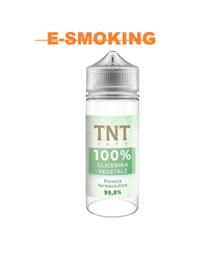 GLICERINA VEGETALE 100% VG 50 ML TNT VAPE