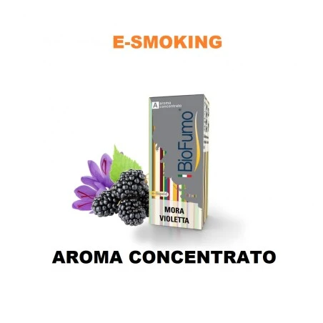 MORA E VIOLETTA AROMA CONCENTRATO 10 ML BIOFUMO