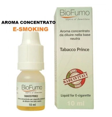 TABACCO PRINCE AROMA CONCENTRATO 10ML BIOFUMO BIOFUMO 1 - E-Smoking di Fiacco Marco 