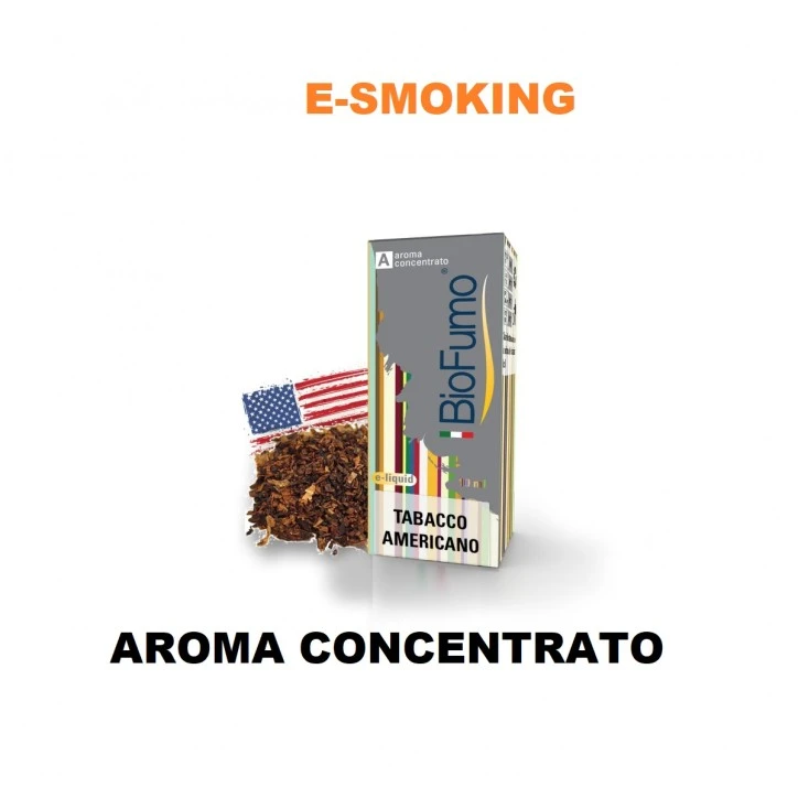 TABACCO AMERICANO AROMA CONCENTRATO 10ML BIOFUMO