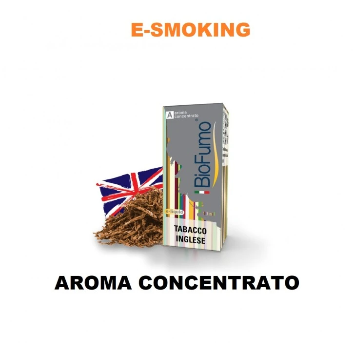 TABACCO INGLESE AROMA CONCENTRATO 10ML BIOFUMO