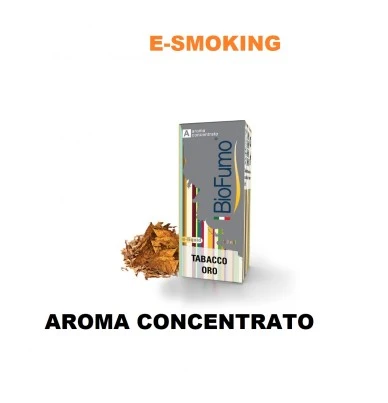 TABACCO ORO AROMA CONCENTRATO 10ML BIOFUMO BIOFUMO 1 - E-Smoking di Fiacco Marco 