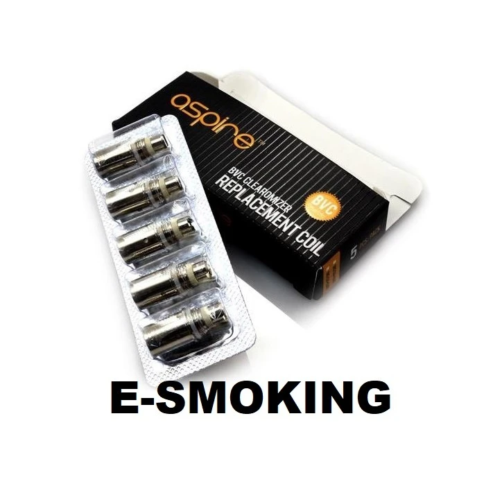 Aspire Resistenza Bvc Per SPRYTE, K1, K2, K1 STEALTH, K LITE 1,8 Ohm 5 Pezzi