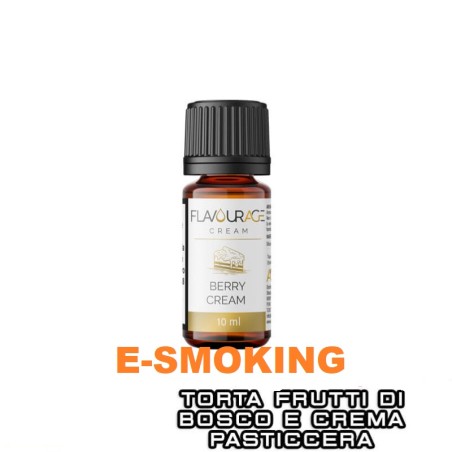 BERRY CREAM AROMA CONCENTRATO 10 ML FLAVOURAGE