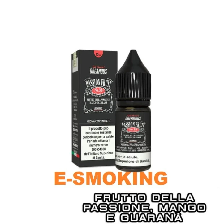 PASSION FRUIT NO.38 AROMA CONCENTRATO 10 ML DREAMODS