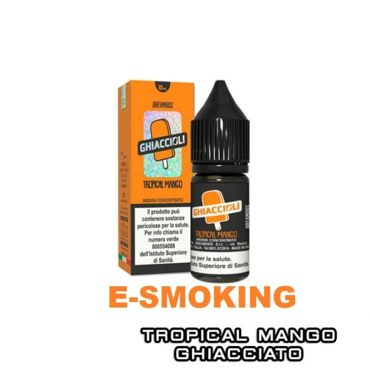 TROPICAL MANGO GHIACCIOLI  AROMA CONCENTRATO 10 ML DREAMODS