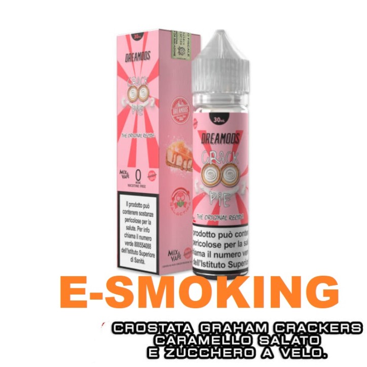 CRACK PIE MIX & VAPE 30 ML DREAMODS & GALACTIKA