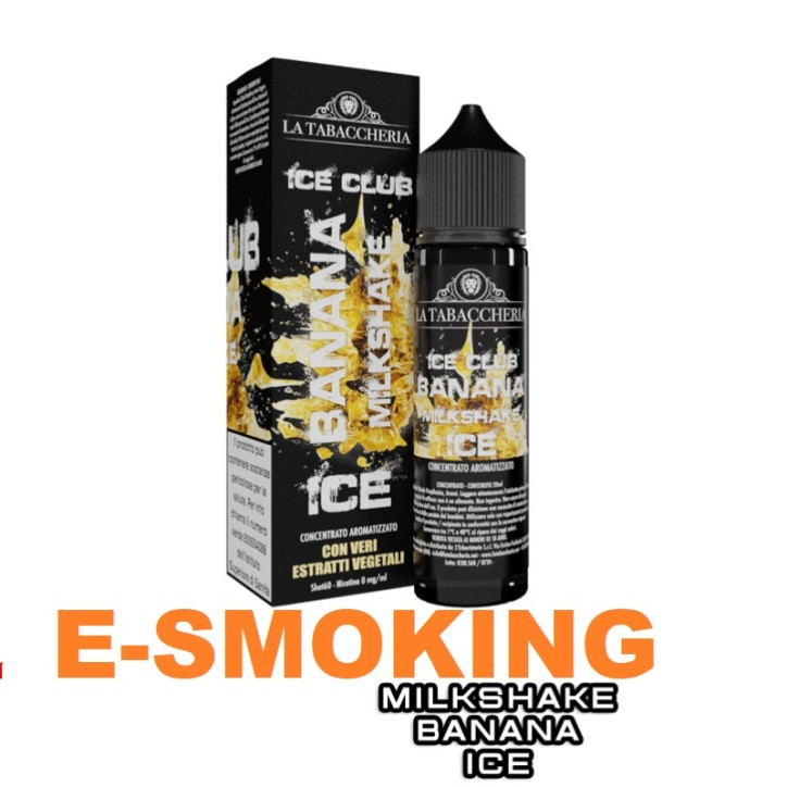 ICE CLUB BANANA MILKSHAKE ICE AROMA SHOT 20 ML LA TABACCHERIA