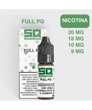 BASETTE FULL PG 10 ML CON NICOTINA SVAPOQUADRATO