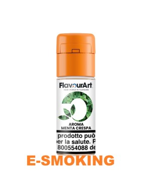 MENTA CRESPA AROMA CONCENTRATO 10 ML FLAVOURART