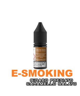 BOOMS CARAMEL SALTED AROMA CONCENTRATO 10 ML TNT VAPE