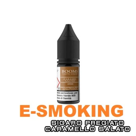 BOOMS CARAMEL SALTED AROMA CONCENTRATO 10 ML TNT VAPE