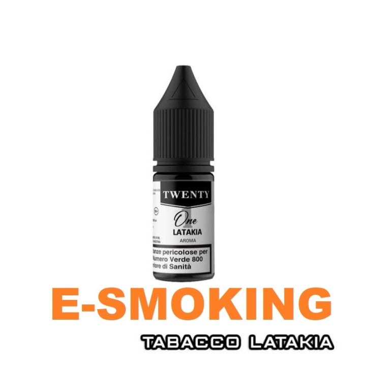 LATAKIA TWENTY ONE AROMA CONCENTRATO 10 ML TNT VAPE