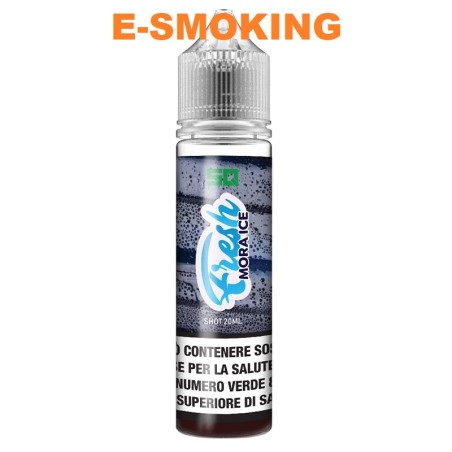 MORA ICE SHOT 20/60 ML SVAPO QUADRATO