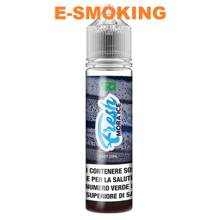 MORA ICE SHOT 20/60 ML SVAPO QUADRATO