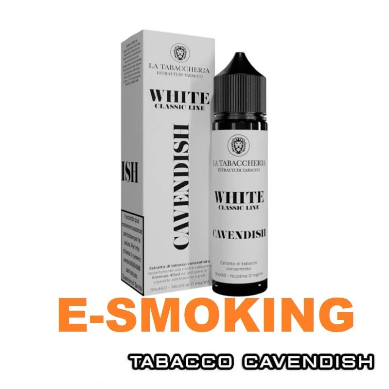 WHITE CAVENDISH CLASSIC LINE AROMA SHOT 20 ML LA TABACCHERIA LA TABACCHERIA 1 - E-Smoking di Fiacco Marco 