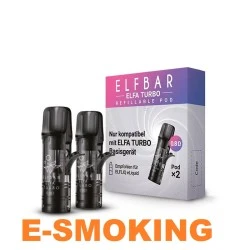 ELFA TURBO OPEN POD RICARICABILE  ELFBAR 2PEZZI